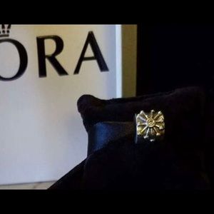 Retired Authentic Two Tone Pandora Charm